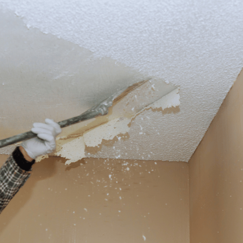 Popcorn Ceiling Removal in Flower Mound TX